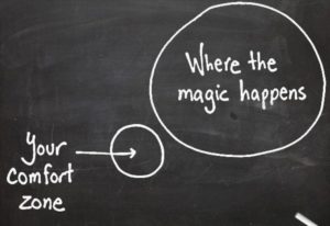 The comfort zone is pretty interesting to be honest. It's the zone that puts you gently to sleep. Should you wake up or not? That's the question.