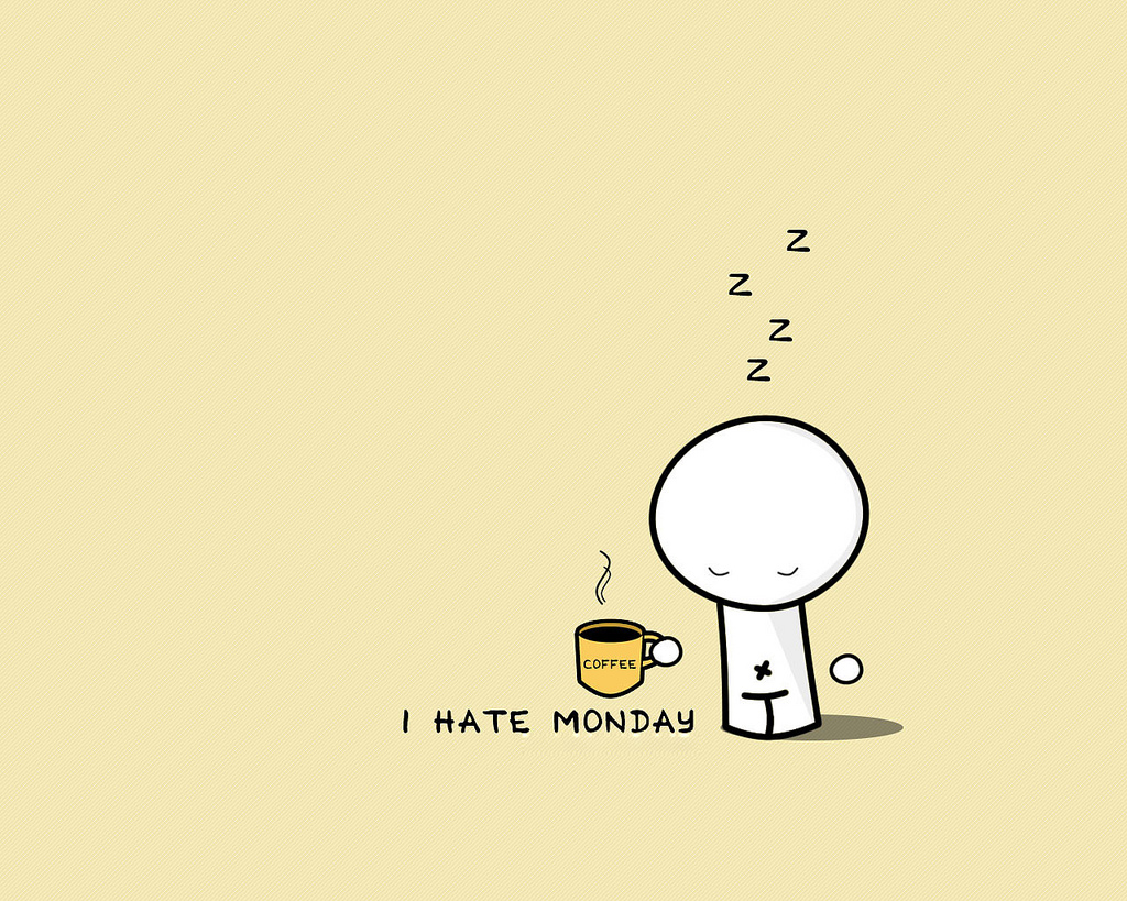 Обои Monday. Понедельник карикатура. Кружка i hate Monday. Понедельник кофе.